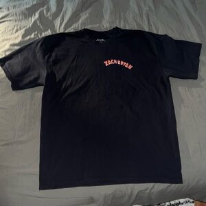 Zach Bryan Country Music Official Heavyweight XL Black T-Shirt